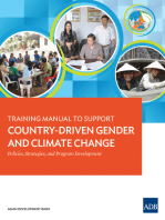 Training Manual to Support Country-Driven Gender and Climate Change: Policies, Strategies, and Program Development