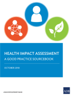 Health Impact Assessment: A Good Practice Sourcebook
