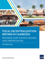 Fiscal Decentralization Reform in Cambodia: Progress over the Past Decade and Opportunities