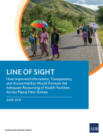 Line of Sight: How Improved Information, Transparency, and Accountability Would Promote the Adequate Resourcing of Health Facilities Across Papua New Guinea