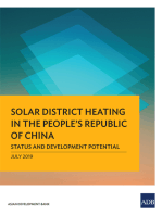 Solar District Heating in the People's Republic of China: Status and Development Potential