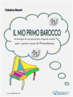 Il mio primo barocco (pianoforte primi corsi): Antologia di 35 composizioni originali per pianoforte