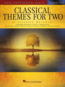 Classical Themes for Two Trombones: Easy Instrumental Duets