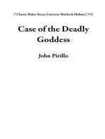 Case of the Deadly Goddess: “Classic Baker Street Universe Sherlock Holmes”, #3