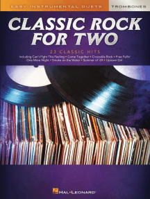 Classic Rock for Two Trombones: Easy Instrumental Duets