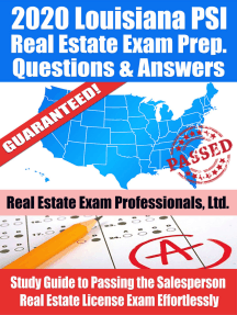 Read 2020 New Jersey Psi Real Estate Exam Prep Questions Answers Study Guide To Passing The Salesperson Real Estate License Exam Effortlessly Online By Real Estate Exam Professionals Ltd Books