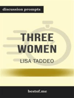 Summary: “Three Women” by Lisa Taddeo - Discussion Prompts