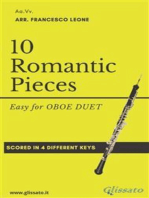 10 Easy Romantic Pieces (Oboe duet): scored in 4 keys