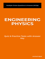Engineering Physics MCQs: Multiple Choice Questions and Answers (Quiz & Practice Tests with Answer Key) (Physics Quick Study Guides & Terminology Notes about Everything)