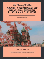 Social Disapproval of Relations Between Russia and the West: the Power of Politics
