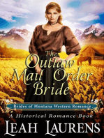 The Outlaw Mail Order Bride (#11, Brides of Montana Western Romance) (A Historical Romance Book)