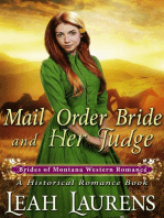 Mail Order Bride and Her Judge (#3, Brides of Montana Western Romance) (A Historical Romance Book): Brides of Montana Western Romance, #3