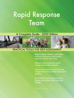 Rapid Response Team A Complete Guide - 2020 Edition