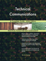 Technical Communications A Complete Guide - 2020 Edition
