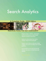 Search Analytics A Complete Guide - 2020 Edition