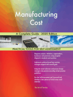 Manufacturing Cost A Complete Guide - 2020 Edition