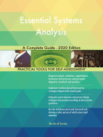 Essential Systems Analysis A Complete Guide - 2020 Edition