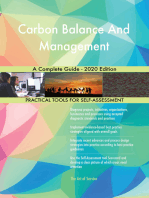 Carbon Balance And Management A Complete Guide - 2020 Edition