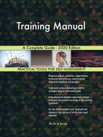 Training Manual A Complete Guide - 2020 Edition