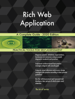 Rich Web Application A Complete Guide - 2020 Edition