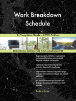 Work Breakdown Schedule A Complete Guide - 2020 Edition