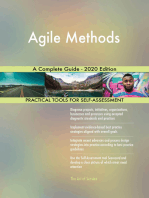Agile Methods A Complete Guide - 2020 Edition