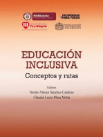 Educación inclusiva: Conceptos y rutas