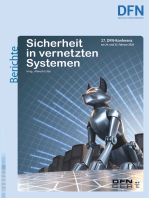 Sicherheit in vernetzten Systemen: 27. DFN-Konferenz