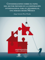 Consideraciones sobre el papel del sector privado en la cooperación internacional para el desarrollo: Una mirada desde México