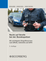 Recht auf Streife bei der Bundespolizei: Die wichtigsten Eingriffsnormen nach BPolG, AufenthG und StPO