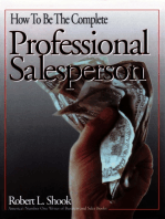 How to Be The Complete Professional Salesperson