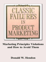 Classic Failures in Product Marketing