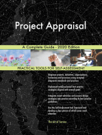 Project Appraisal A Complete Guide - 2020 Edition