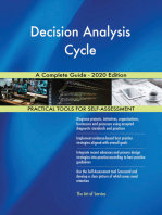 Decision Analysis Cycle A Complete Guide - 2020 Edition