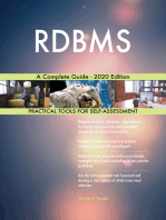 RDBMS A Complete Guide - 2020 Edition