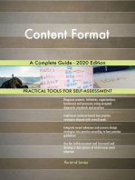 Content Format A Complete Guide - 2020 Edition
