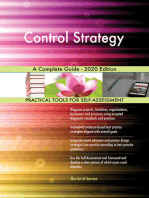 Control Strategy A Complete Guide - 2020 Edition