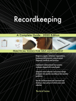 Recordkeeping A Complete Guide - 2020 Edition