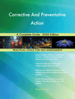 Corrective And Preventative Action A Complete Guide - 2020 Edition