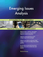 Emerging Issues Analysis A Complete Guide - 2020 Edition