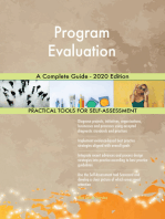 Program Evaluation A Complete Guide - 2020 Edition