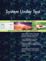 System Under Test A Complete Guide - 2020 Edition