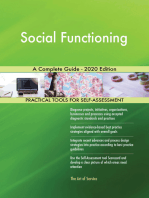 Social Functioning A Complete Guide - 2020 Edition