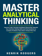Master Analytical Thinking