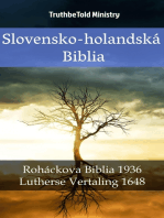Slovensko-holandská Biblia: Roháčkova Biblia 1936 - Lutherse Vertaling 1648