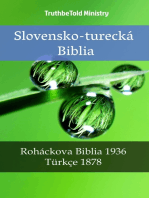 Slovensko-turecká Biblia: Roháčkova Biblia 1936 - Türkçe 1878