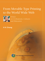 From Movable Type Printing to the World Wide Web