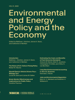 Environmental and Energy Policy and the Economy