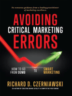 Avoiding Critical Marketing Errors