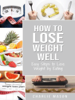 How to Lose Weight Well